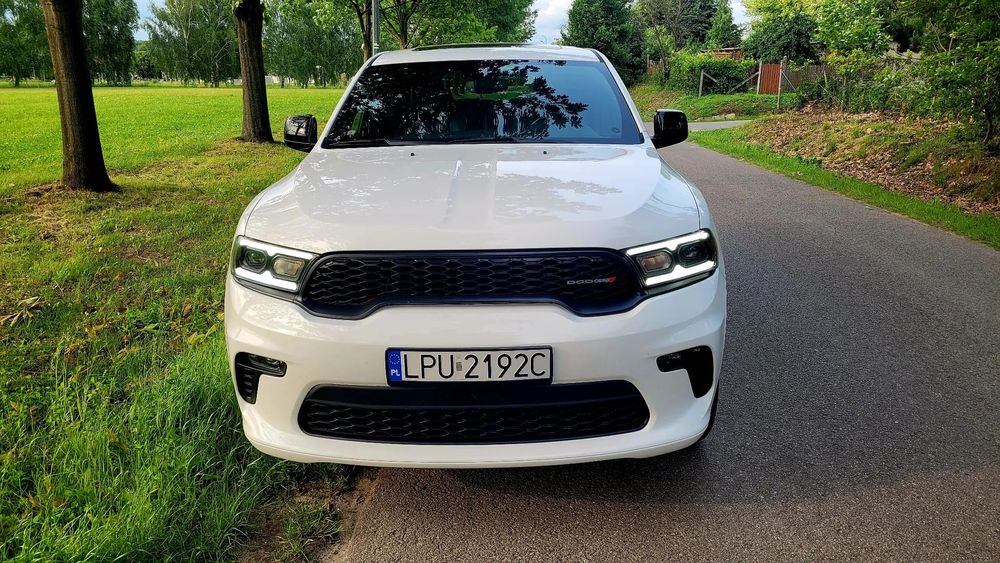 Dodge Durango 4x4 GT 3.6 V6 AndroidAuto LED BlackTop 6 Osób Zamiana Damski Suv 500X