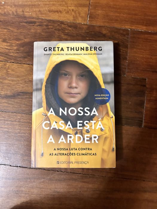 Livro, A Nossa Cassa Está a Arder, Greta Thunberg