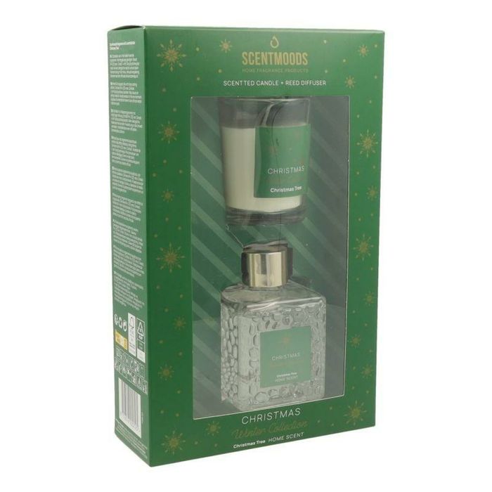 Zestaw świeczka z dyfuzorem Christmas Tree ScentChips