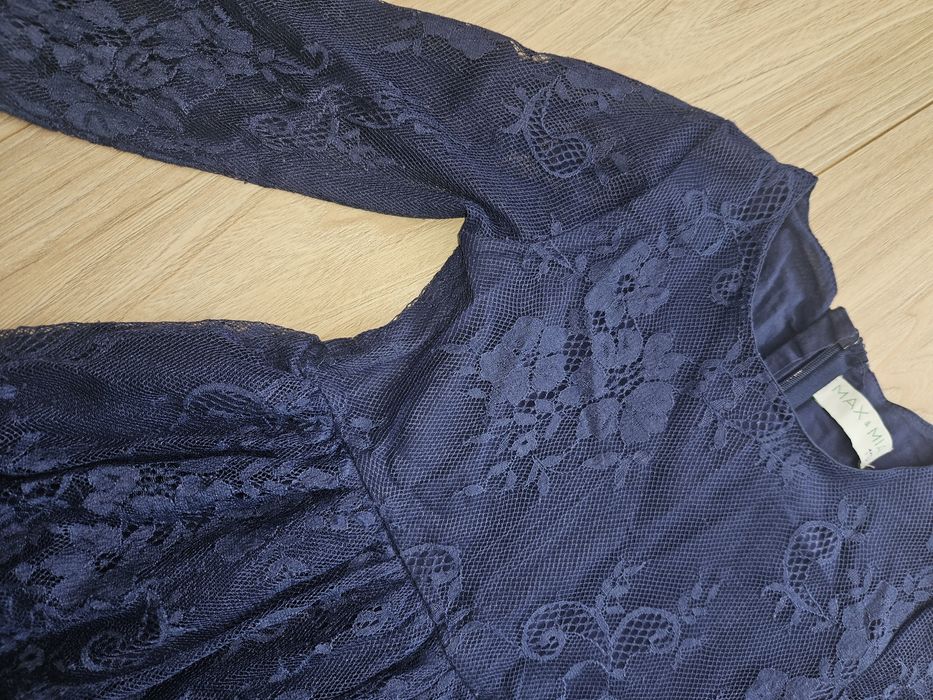 Dwie eleganckie sukienki (koronka)  roz.110