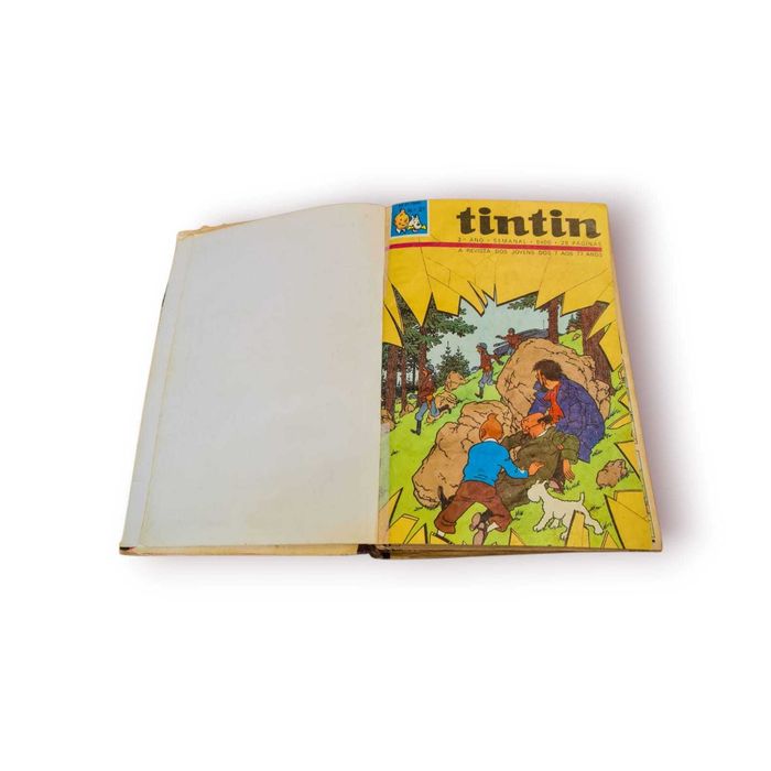 Álbum “Tintin” – Vol. 3 – Ed. Íbis / Liv. Bertrand – Port., anos 60
