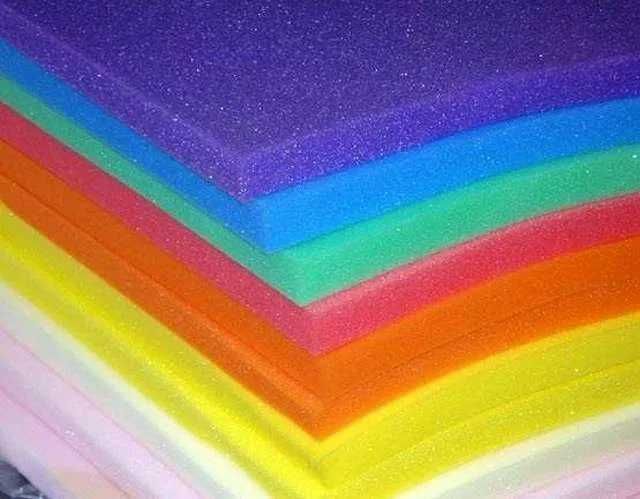 Поролон ППУ Серый , Черный  . ТОЛЬКО ОПТ !Цветной.