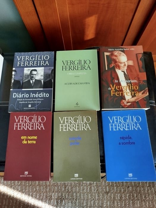 Vergílio Ferreira//Diversos livros deste autor restam poucos/Bertrand