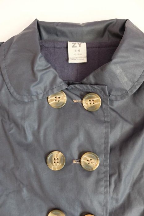 Gabardine azul escura Zippy. Tm 5