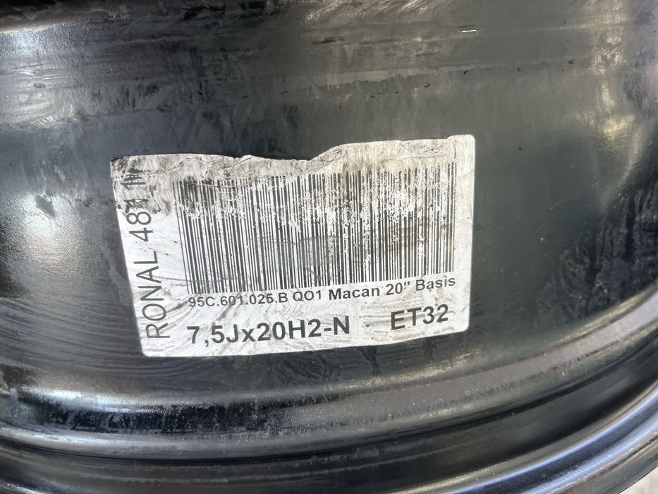 Jantes 20” 5x130 Originais Porsche Macan 4S Electric
