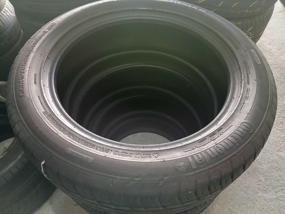 4 pneus 215/55R18 Continental