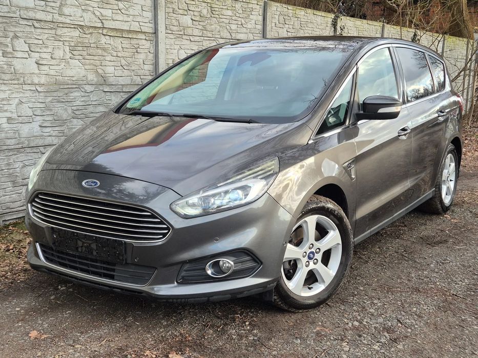 Ford S-Max 2.0 TDCI 150KM Titanium Automat Full LED Navi Kamera Blis ACC
