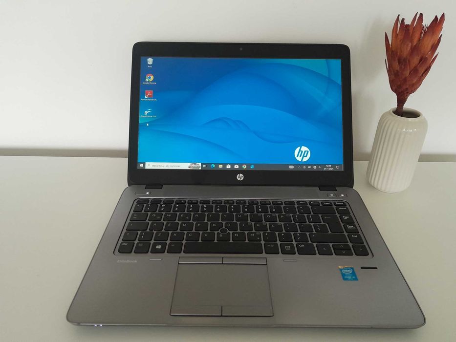 Laptop Hp EliteBook 840G2 14FHD dotyk i5/8GB/SSD 128GB/W10/Piękny stan