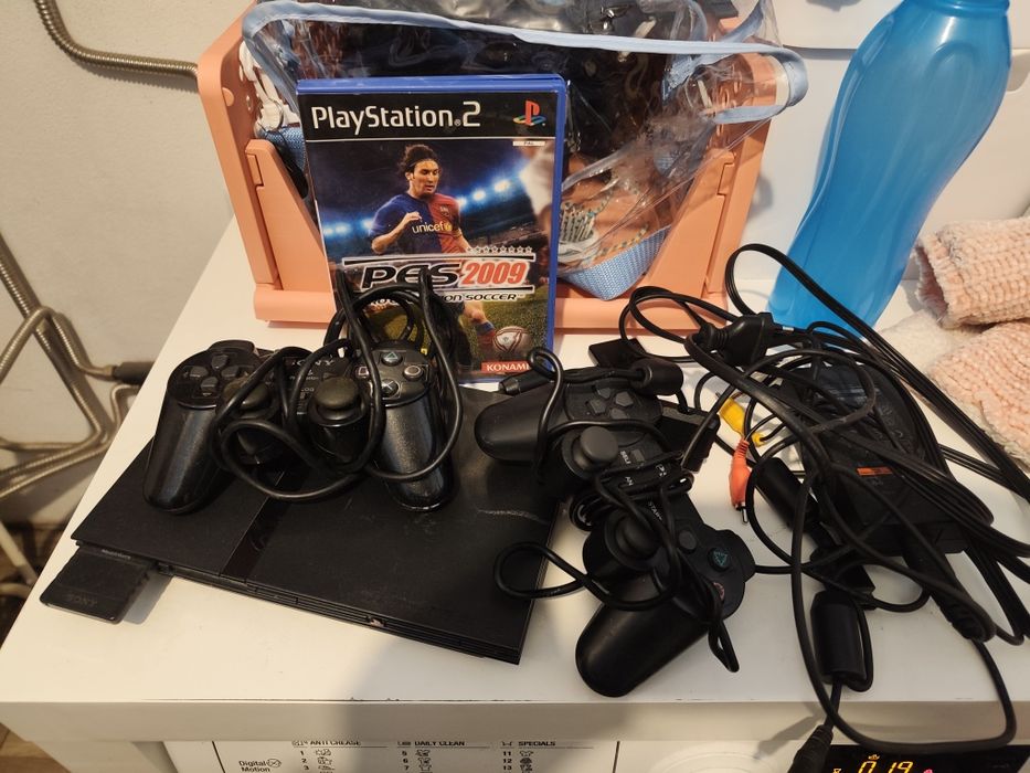 PlayStation 2 com 1 jogo