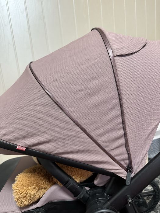 Коляска 2в1 Carrello Omega Plus 2025 року, Galaxy Pink