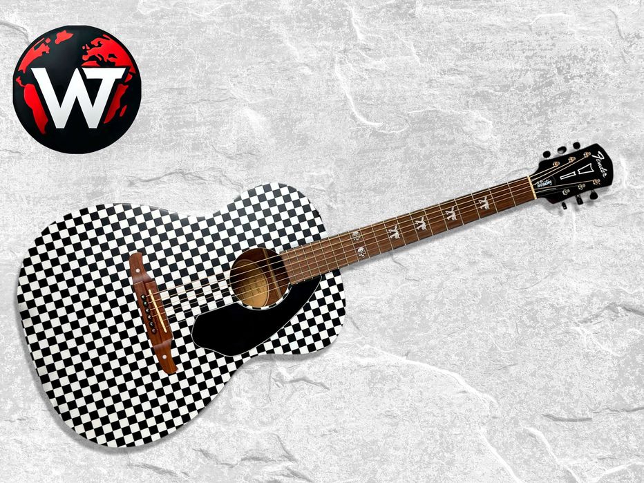 Електроакустична гітара Fender Tim Armstrong Hellcat Checkered