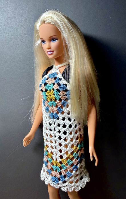 Barbie,  барби вязаное платье