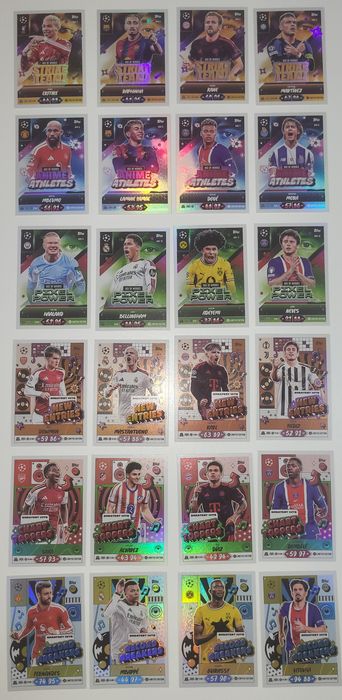 Cartas especiais / limited edition MATCH ATTAX UEFA Champions 20th Anniversary - Época 2026/27