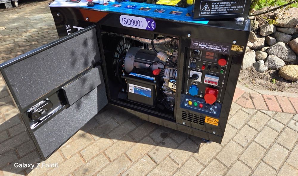 Agregat diesel 8.8kw 400v witkowski