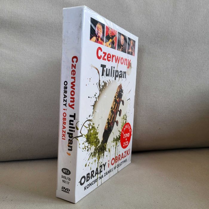 DVD CD Czerwony Tulipan Obrazy i obrazki Koncert na Zamku w Olsztynie