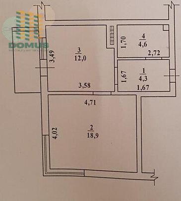 Продам НЕ СМАРТ 1 комн ЖК Акварель 2. Сданный дом. Таирова!