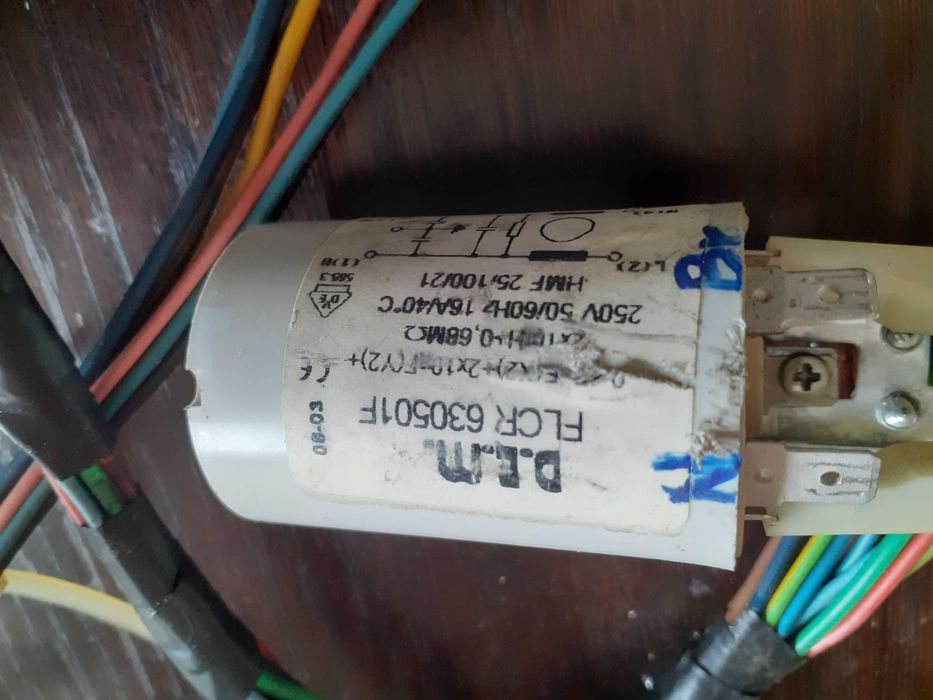 Wiązka kabli zasilających do pralki Candy Aquamatic 8T z osprzętem