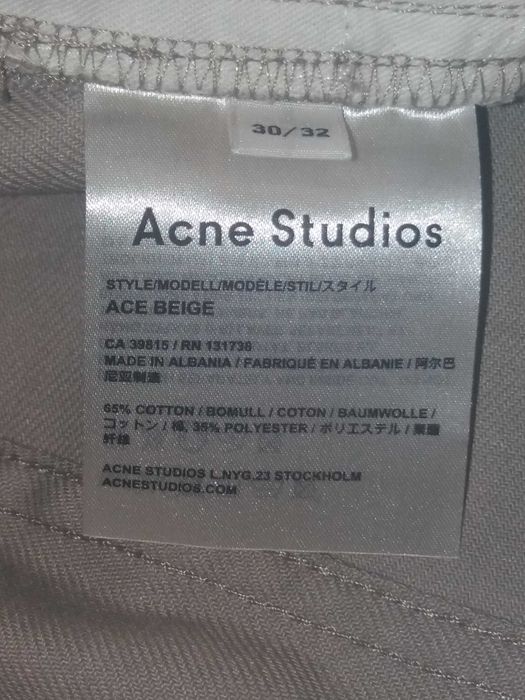 джинсы от Acne Studios
