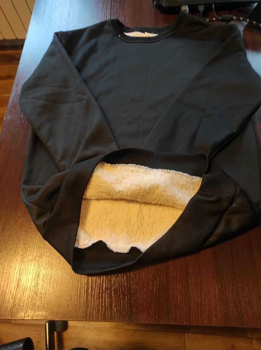 Bluza Uniseks zimowa na ciepłym futerku