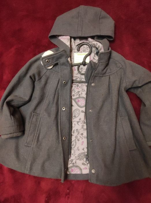 Тепле пальто для дівчинки