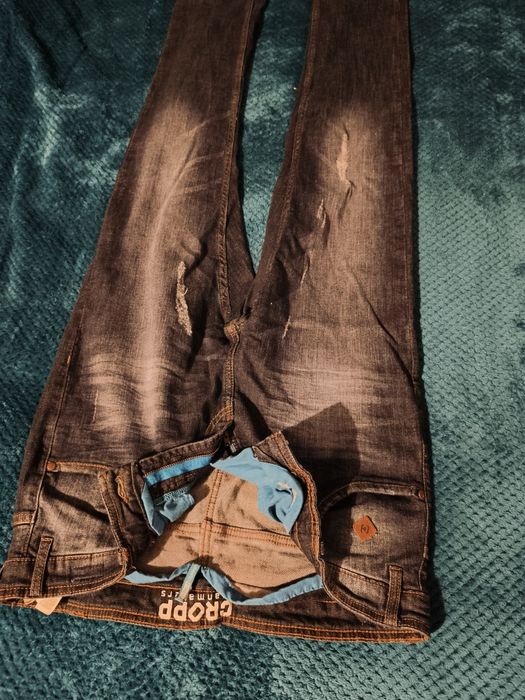 Spodnie jeans męskie 34/34