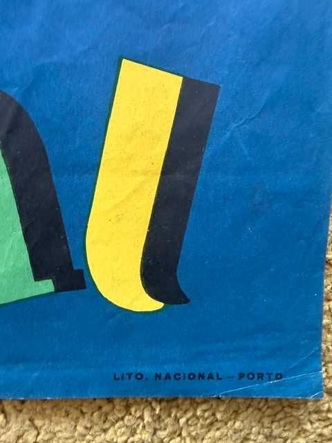 Cartaz original do Carnaval de Ovar de 1961