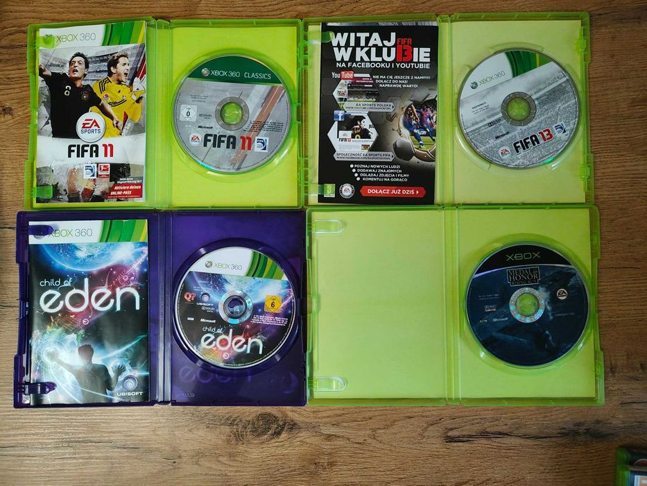 Zestaw gier na Xbox x360