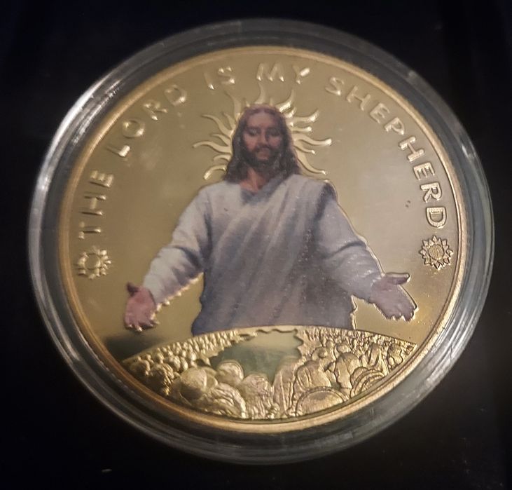 Moneta z wizerunkiem Jezusa