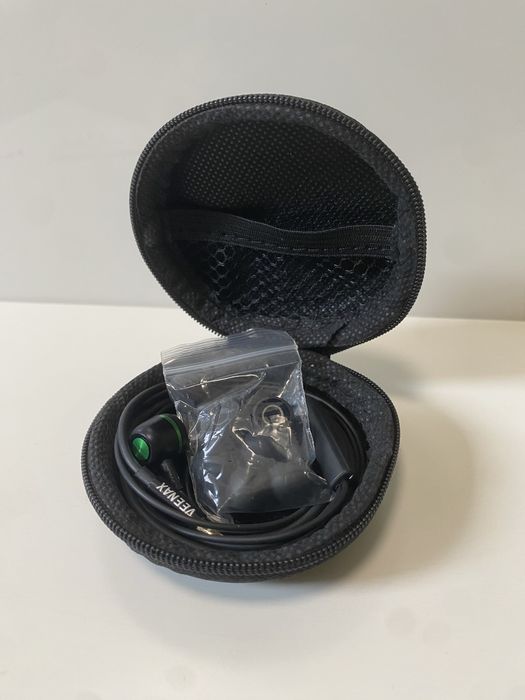 Słuchawki dokanałowe VEENAX M3 – mikrofon, etui