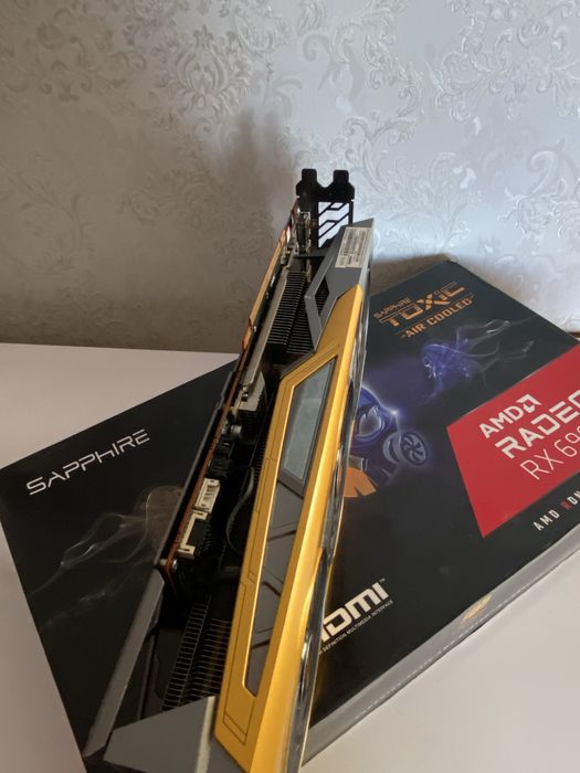 Видеокарта Rx 6900 xt 16gb Toxic Air Cooler Sapphire Под ремонт