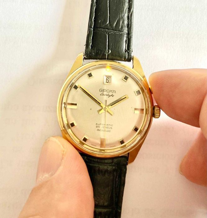 Zegarek Vintage Giroxa Everlight automatic 25 jewels – Vintage Light