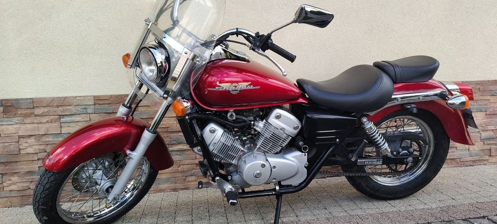Honda shadow 125 kufry transport