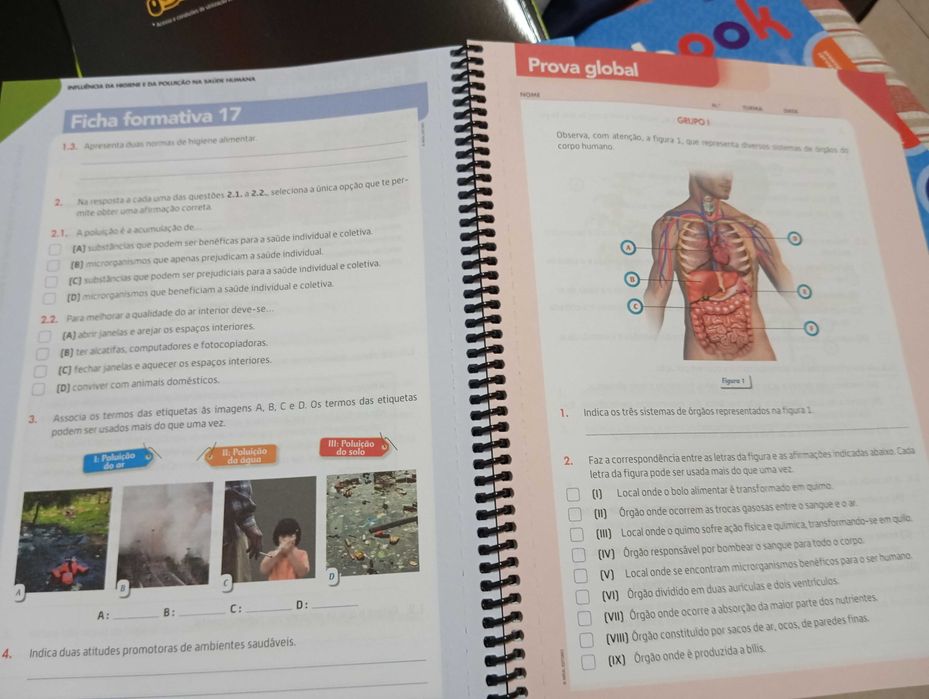 Caderno de Atividades - #Ciências 6 - Ciências Naturais - 6.º Ano