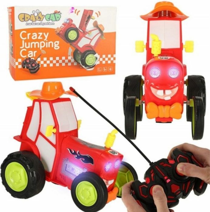 Skaczący i tańczący traktor zabawka interaktywna