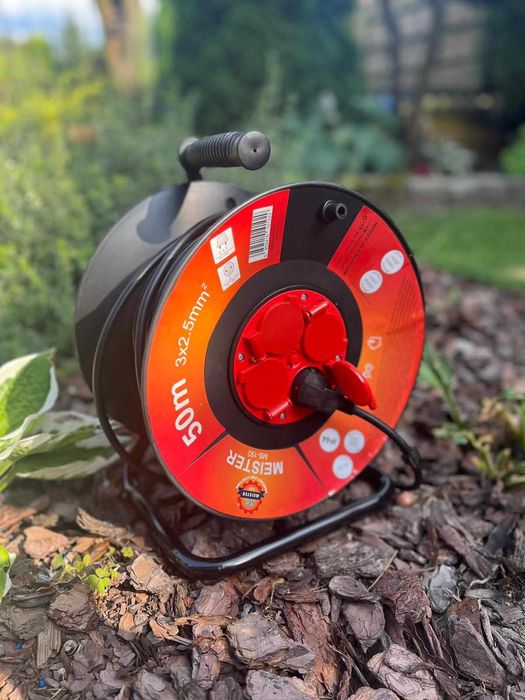 Przedłużacz 50m 3x2.5 na bębnie