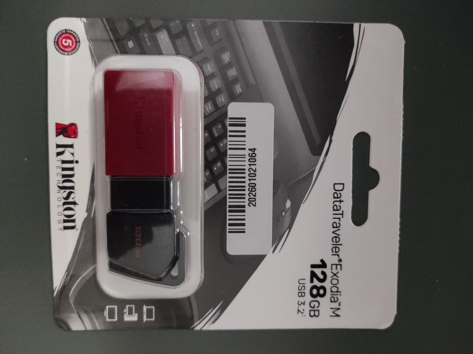 2 Pen Kingston 128 gb e 64gb