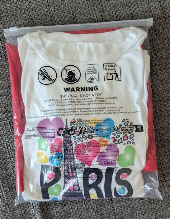 Conjunto Paris rapariga
