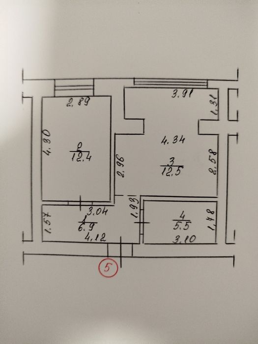 Продам 2 квартири 1кімнатні - Вид 2