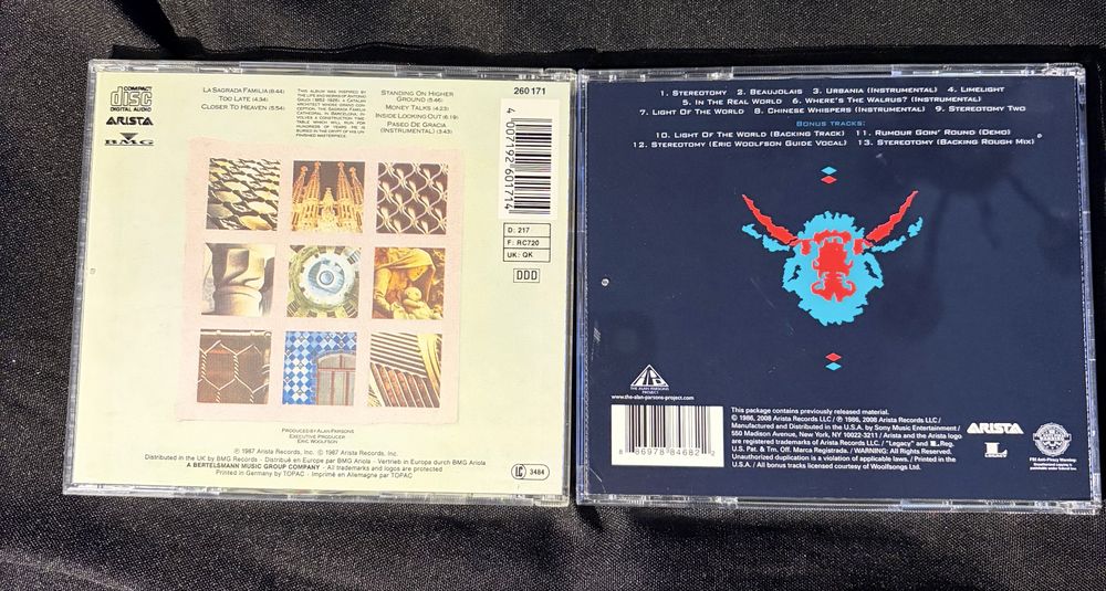 The Alan Parsons Project varios CDs