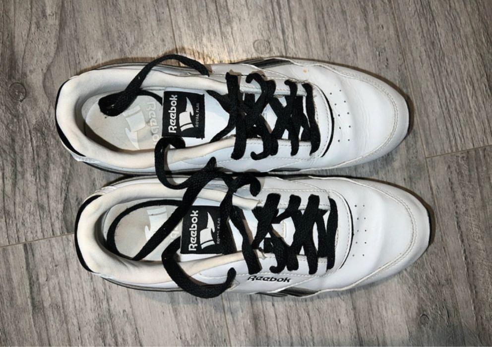 Buty Reebok czarno-białe