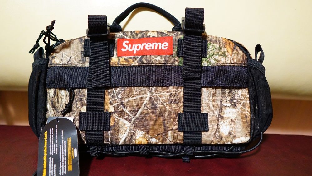 Сумка Бананка supreme Waist Bag Real Tree (оригинал)