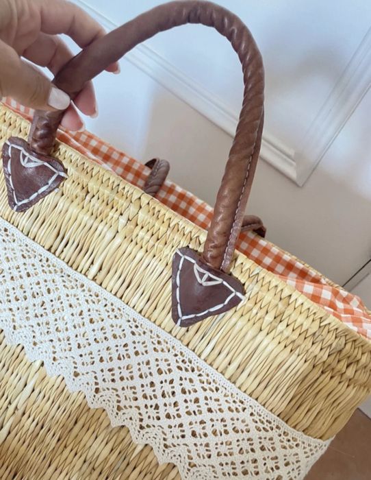 Conjunto Cesta e toalha de Picnic