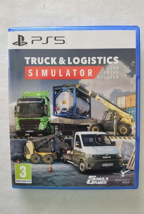 Truck logistics simulator - ps5 (como novo)