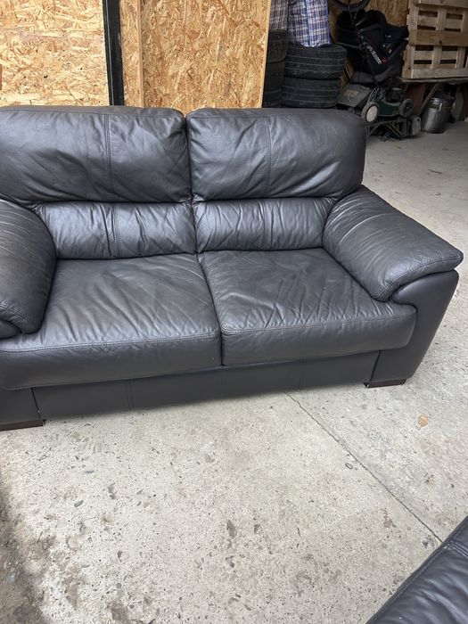 Шкіряний диван. Натуральна шкіра