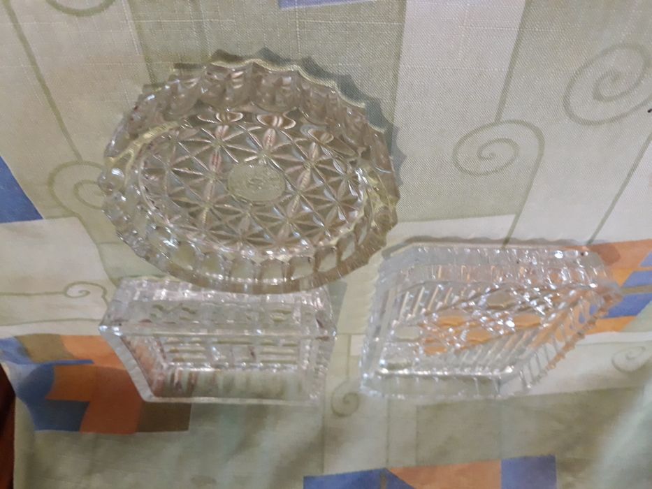 Пепельница хрусталь