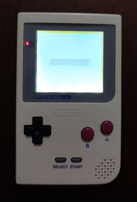 Game boy pocket gray backlight