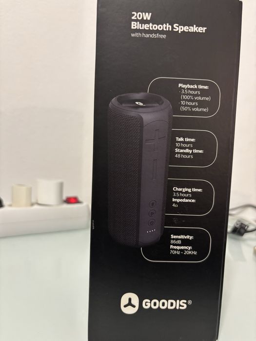 Coluna Bluetooth Goodis 20W
