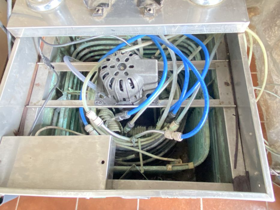 Maquina de finos de 200L com 5 saidas