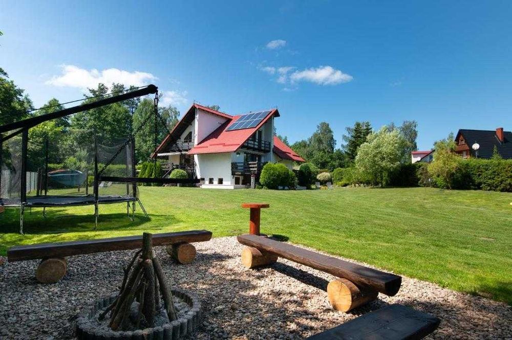 Domek letniskowy na Kaszubach nad Jeziorem Mausz