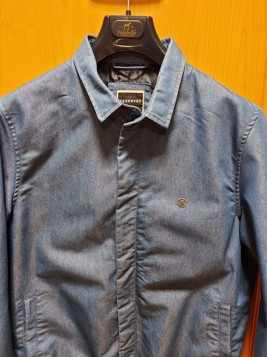 Reserved kurtka jeansowa roz.XL bomberka z kołnierzykiem jeansowa